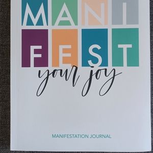 Manifest your Joy Journal Notebook Diary